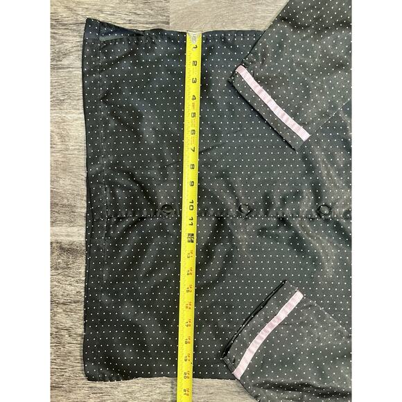 Liz Banks Intimates Black Pink Polka Dot Pajama Top Women’s Size Small Sleepwear - Picture 4 of 5
